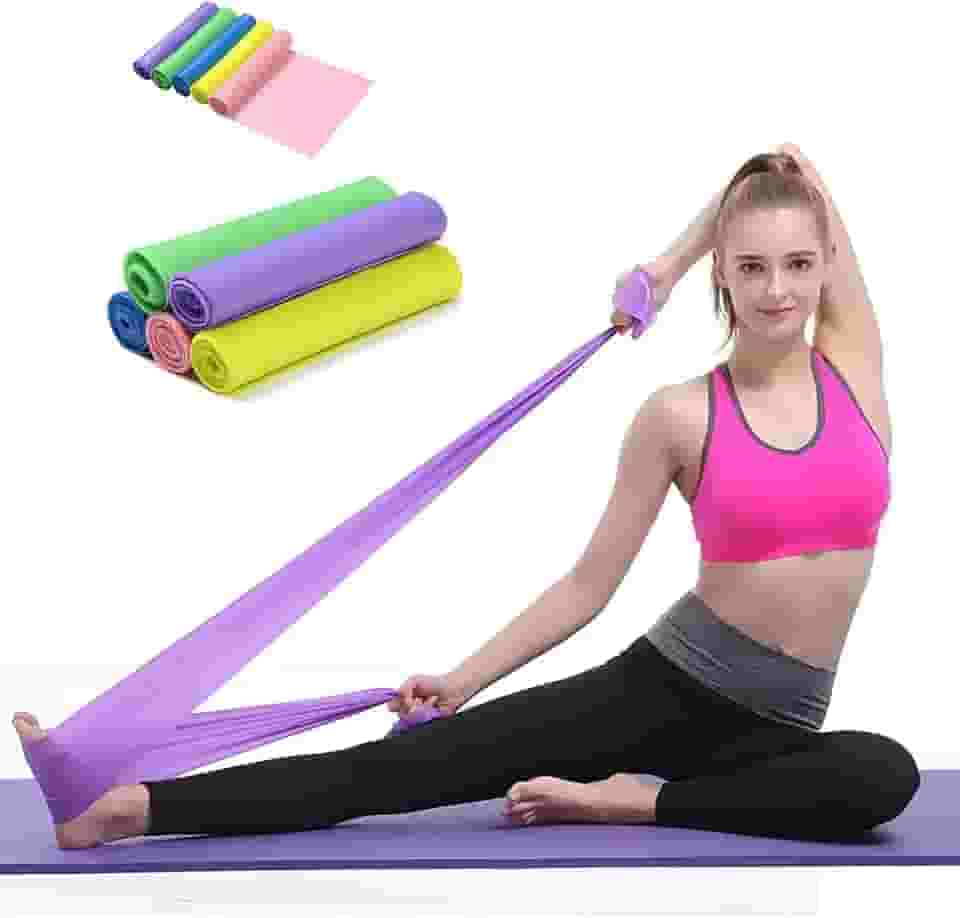 KIT com 3 Faixas Thera BandS de Resistência Fisioterapia Fortalecimento Elástico Premium