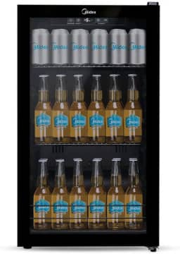 Cervejeira, Flex, 96L, Preto, 220v, Midea