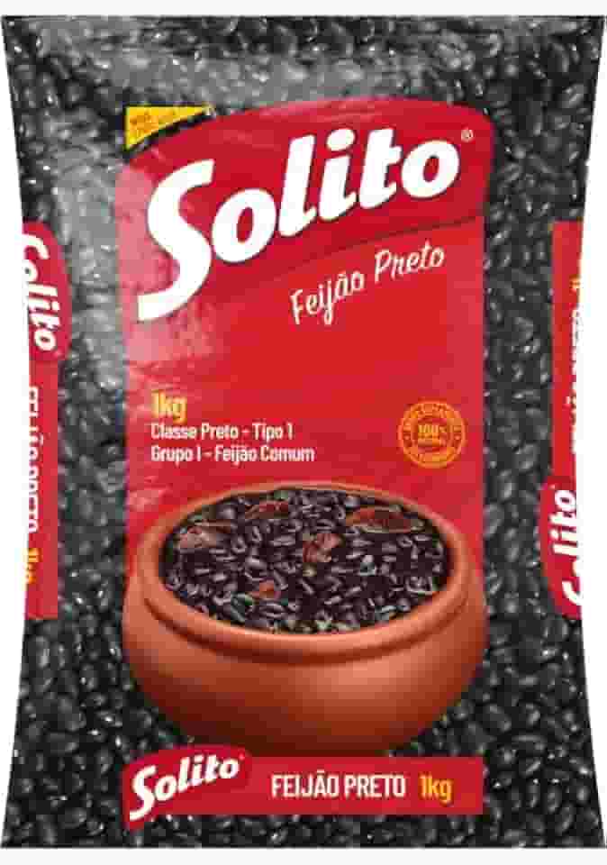 Feijao Preto 1Kg Solito