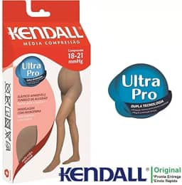 Meia Cal�a Compress�o para Gestante - Mel - 1653