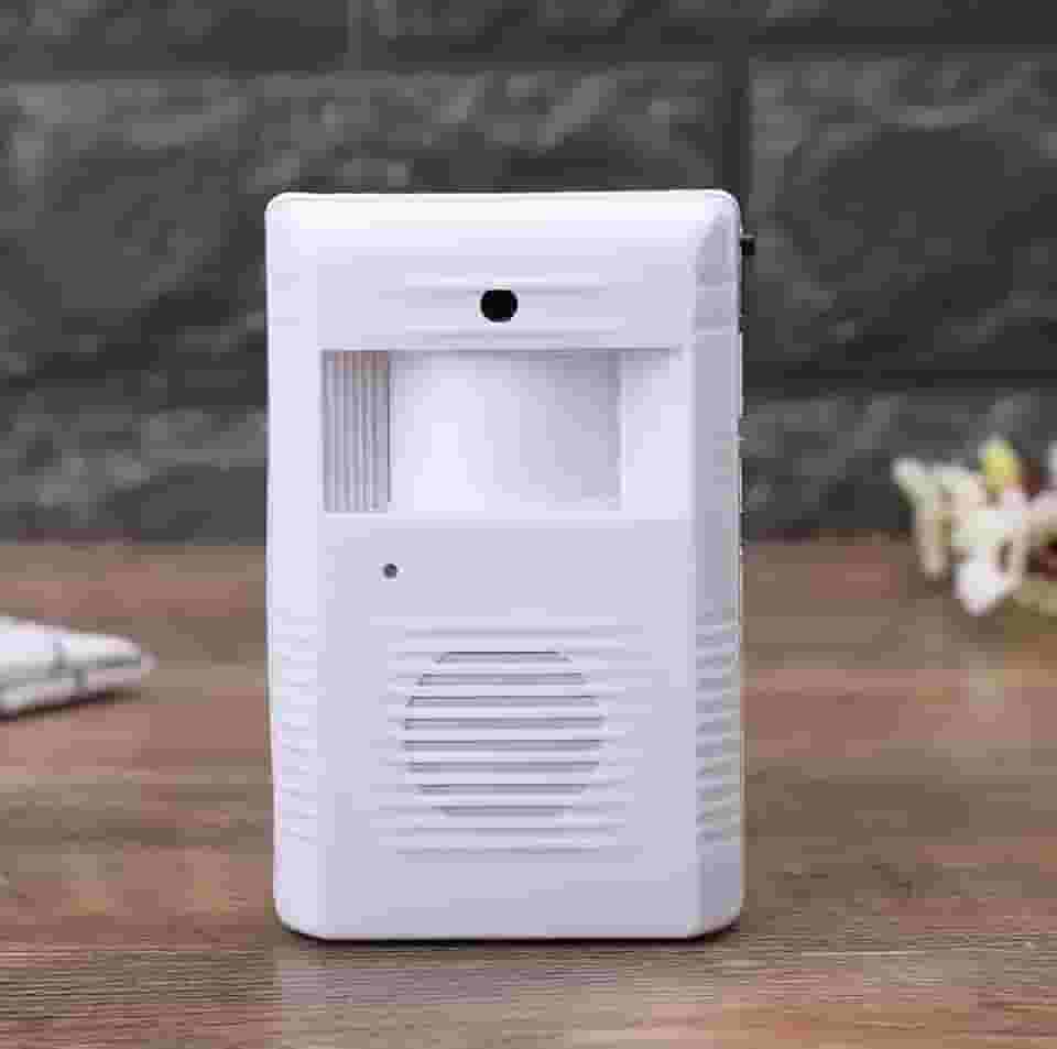 Sensor de Presença com Campainha 2 toques de Boas Vindas