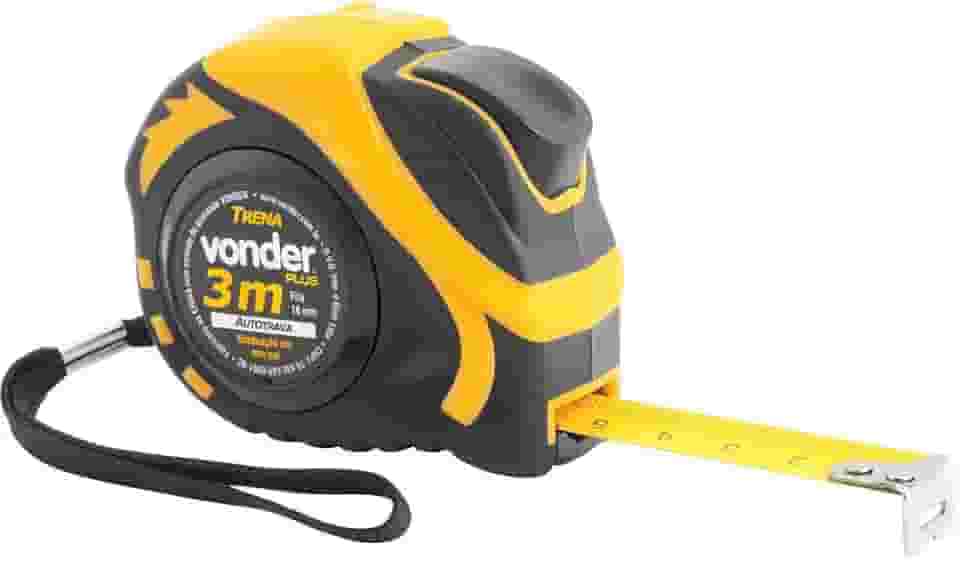 Trena Aço (O) 3M X 16 Mm Auto Trava Vonder Pl