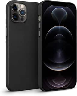 Gshield Capa Case Capinha Couro Dual Preta para (iPhone 12 Pro Max)