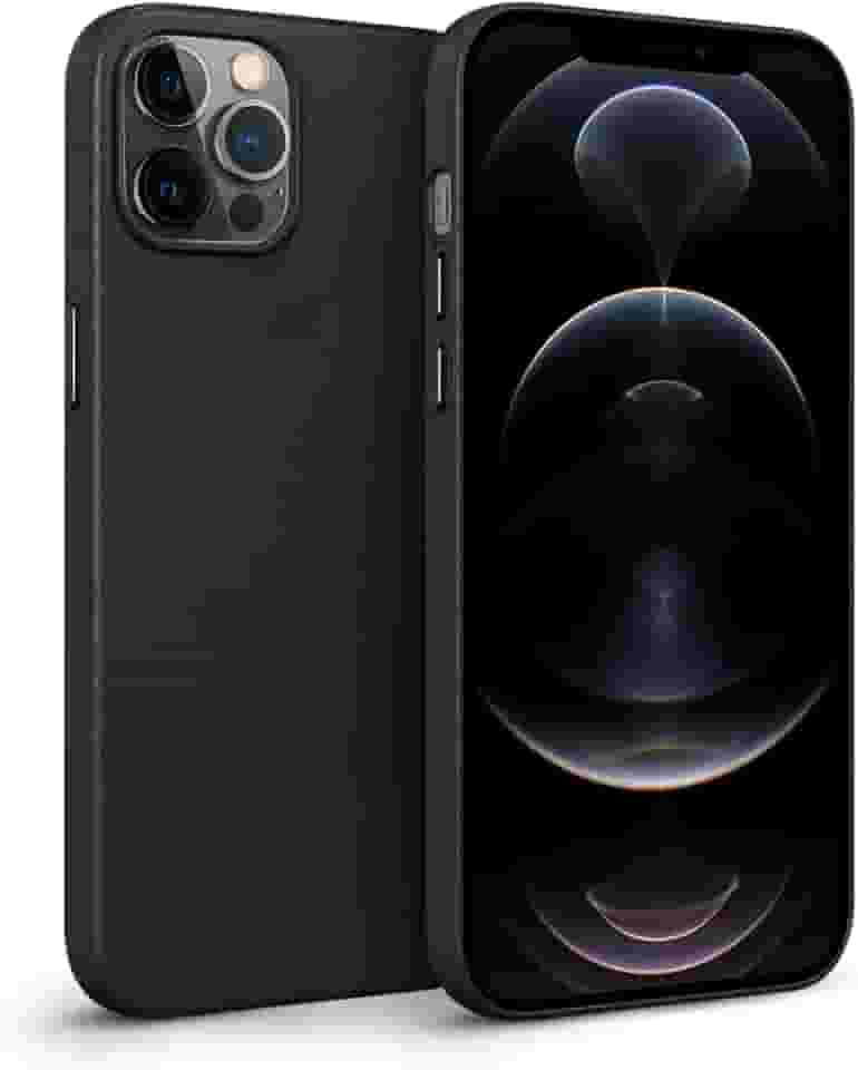 Gshield Capa Case Capinha Couro Dual Preta para (iPhone 12 Pro Max)