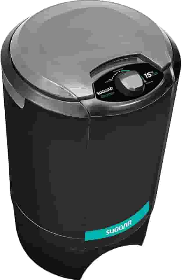 SUGGAR CENTRIFUGA DE ROUPAS GIROMAX 15KG PRETA 110V CT1501PT