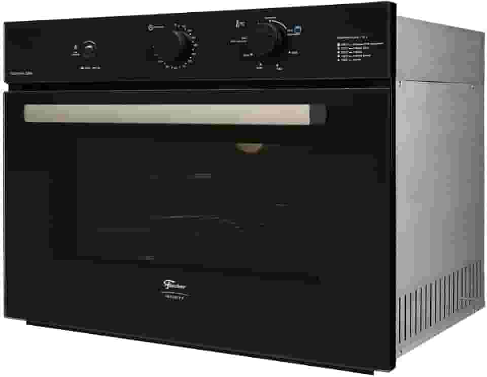 Forno à Gás de Embutir 50L com Grill Infinity 127v Fischer Preto