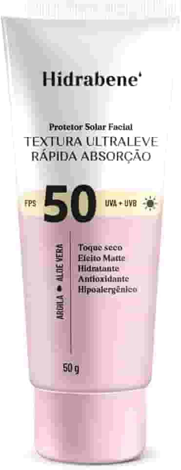 Hidrabene - Protetor Solar Facial FPS 50-50 g