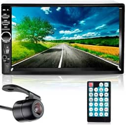 Central Multimidia Mp5 7' Bluetooth USB SD e Espelhamento Android + Câmera de Ré