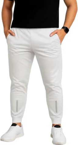 Calças Masculina Jogger Para Academia Treino de Lycra Com Costura Reforçada Com Ziper nos Bolsos Calça Chimpa