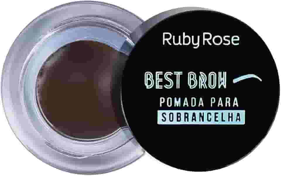 Pomada para Sobrancelha Best Brow Ruby Rose Sombra para Sobrancelha Dark