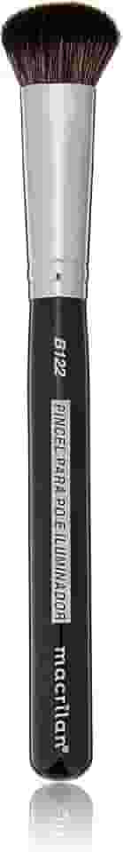 Pincel profissional para pó e iluminador - Linha B - B122, Macrilan