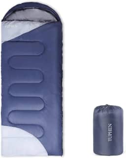 Sacos de dormir tuphen, para adultos e crianças, para mochilão, trilhas e acampamento, forro de microfibra, para todas as estações, uso interno e externo, leve e impermeável