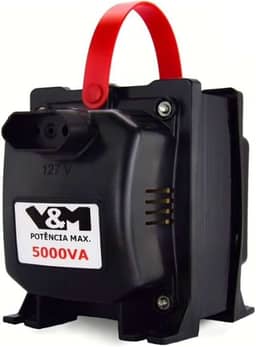 Transformador V&M 5000VA Bivolt 110/220 e 220/110 5000 VA