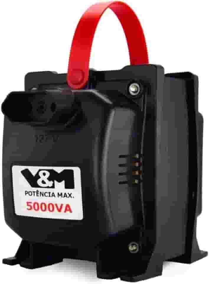 Transformador V&M 5000VA Bivolt 110/220 e 220/110 5000 VA