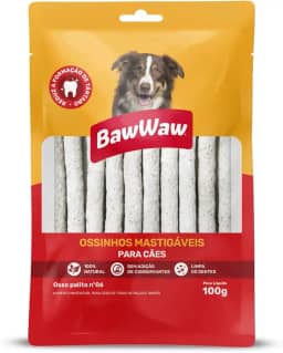 Osso Palito Baw Waw para cães nº06 100g