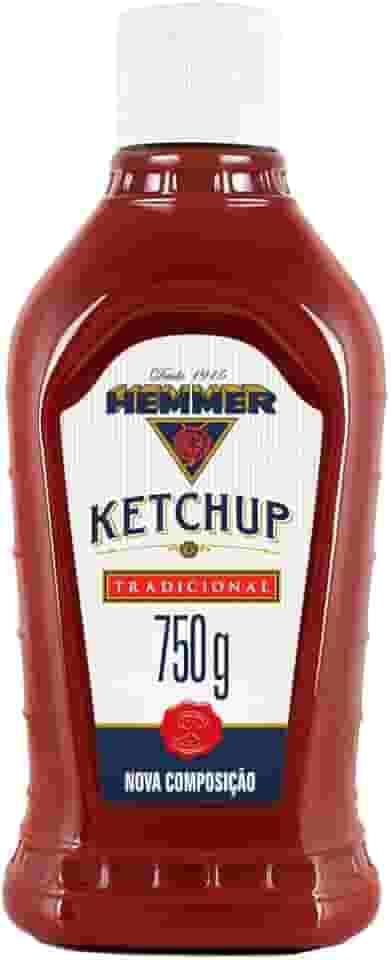 Hemmer Ketchup Tradicional Squeeze 750G