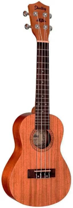 Ukulele Concerto Acústico Nylon SU23M Natural SHELBY