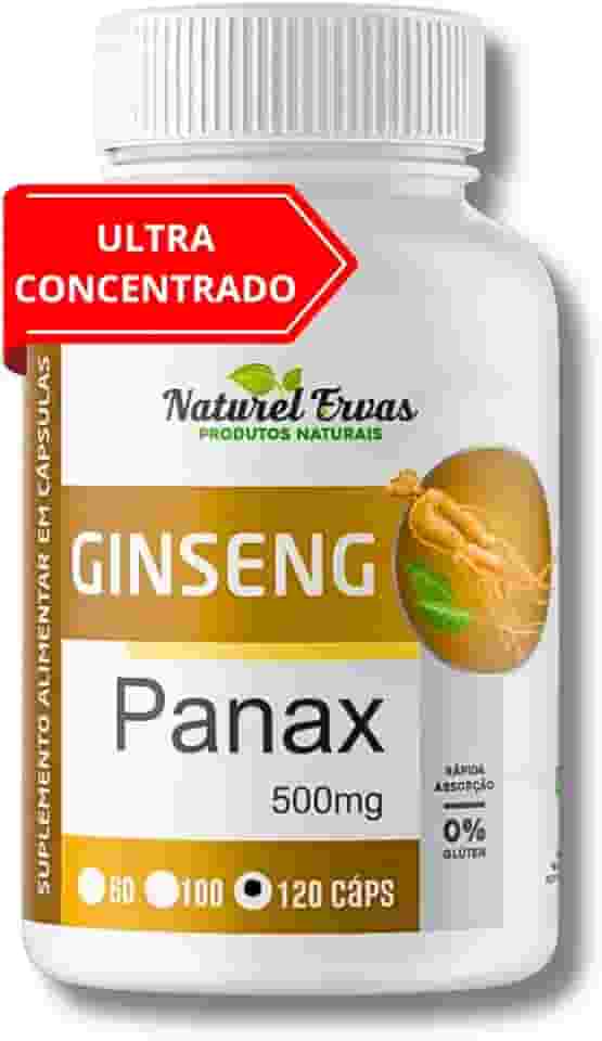 Ginseng+ Puro 120 Cápsulas 500mg