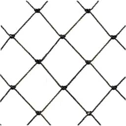 Kit Rede Tela Proteção Crianças Gatos Sacada 1,20x1,20 (Preto)