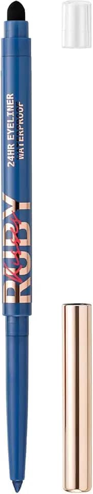 Kiss - Lápis Retrátil em Gel 24H à Prova d'Água RE07B Glittery Navy Blue