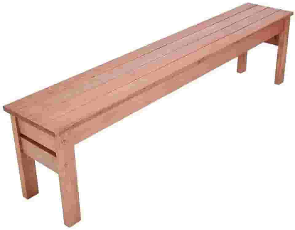 Banco Madeira Maciça 140 Cm X 45 Cm X 32 Cm Ultron Madeira