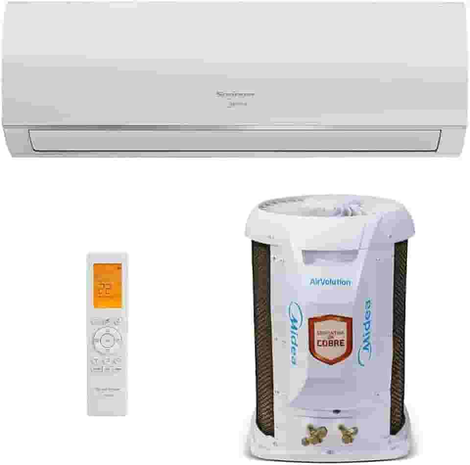 Ar Condicionado Split Hi Wall Springer Midea AirVolution 12000 BTU/h Frio 42AFFCI12S5-220 Volts