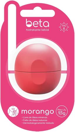 Beta Hidratante Labial - Morango 9,5g