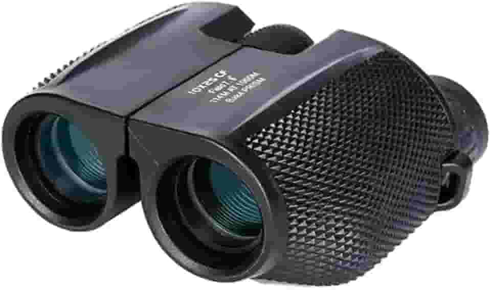 Binóculos para adultos, binóculos compactos 10 x 25 para observação de pássaros, teatro e shows, caça e jogos esportivos