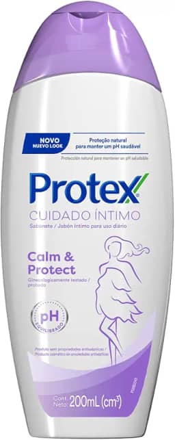 Sabonete Íntimo Líquido Protex Cuidado Íntimo Calm&Protect 200ml