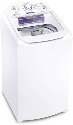 Máquina de Lavar Electrolux 8,5kg Branca Turbo Economia com Jet&Clean e Filtro Fiapos (LAC09) - 220V