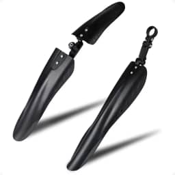 Par de Paralamas Guarda-lamas de Bicicleta, Ciclismo MTB, Mountain Bike, Para-lamas Dianteiros e Traseiros, À Prova de Poeira, Proteção Contra Respingos, Água e Lama, Acessório de Ciclismo Durável.