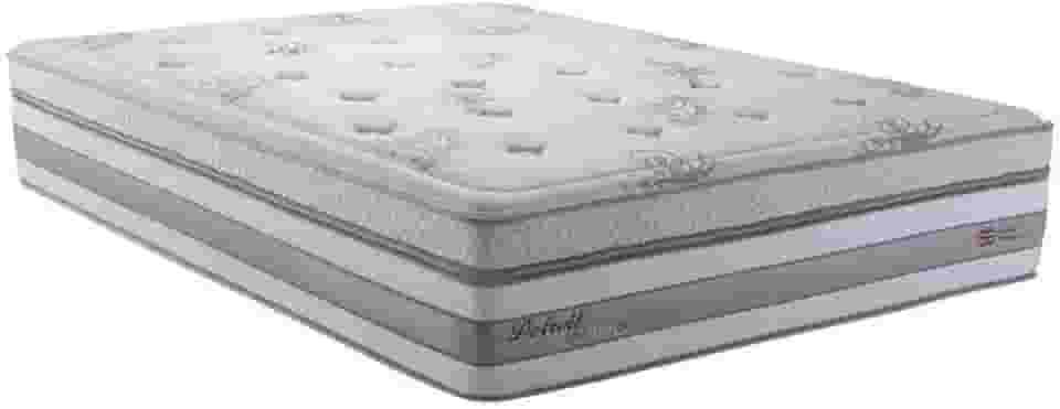 Colchão King Herval Detroit, 39x193x203 cm, Molas Maxspring