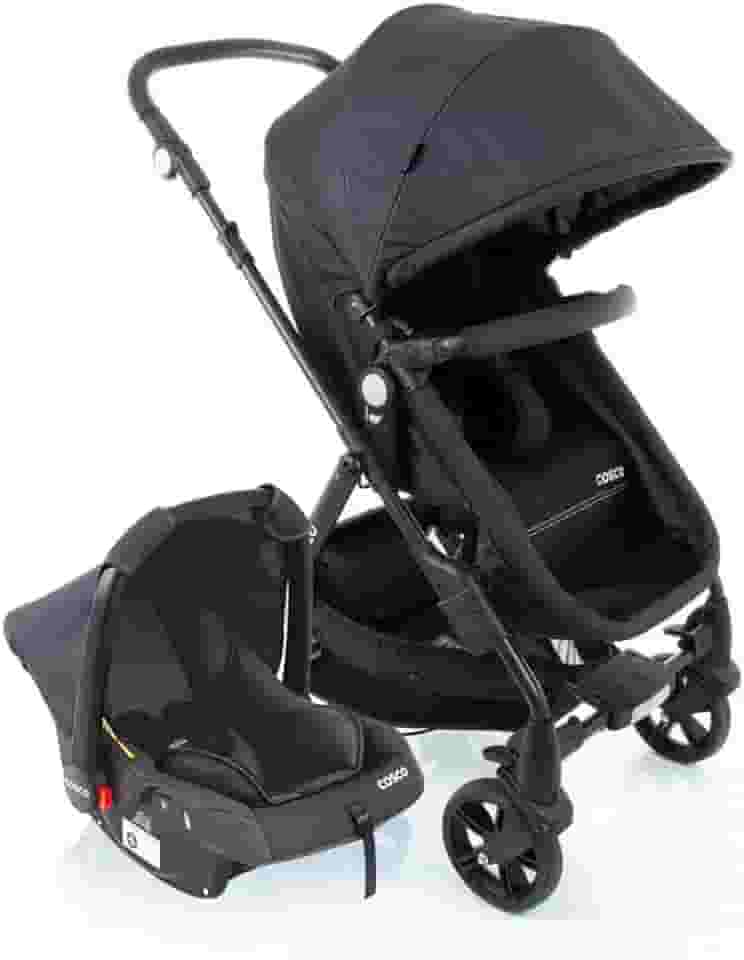 Cosco Kids, Travel System Poppy Duo, Preto Mescla