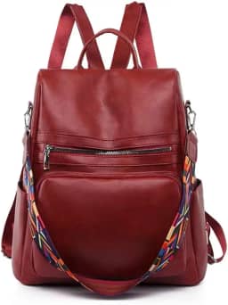 Mochila Feminina Oxford Anti-roubo Impermeável, Grande, Unissex, Preta
