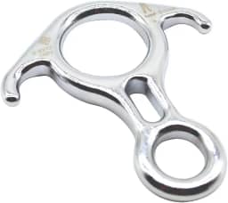 Freio oito aço Compact resgate 40KN USClimb Cromado UIAA