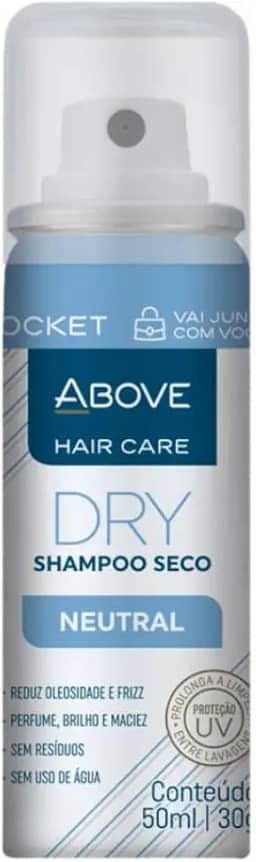 Above Shampoo Seco Neutral Mini Proteção Uv 50Ml 30G