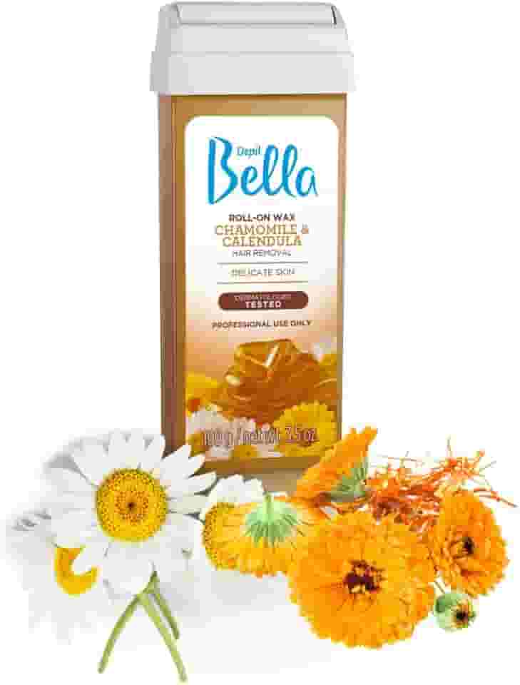 Depil Bella - Cera Depilatória Refil Roll-On Camomila e Calêndula 100g