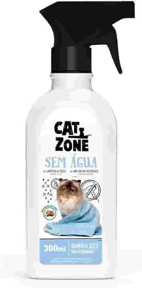 CAT ZONE Banho A Seco - Sem Agua Transparente 300 Ml