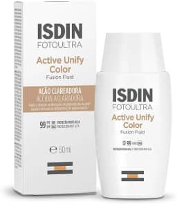 Protetor Solar e Clareador Facial ISDIN Active Unify FPS 99 - 50ml