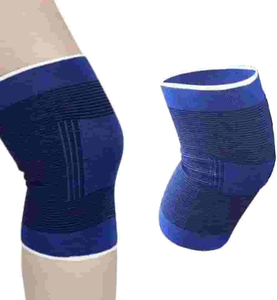 Joelheira De Compressão Ortopédica Para Articulação Alivia Dores Prevenção e Recuperação Esportiva Corrida Futebol Basquete Crossfit Academia Musculação Volêi Futsal Tecido Premium Respirável