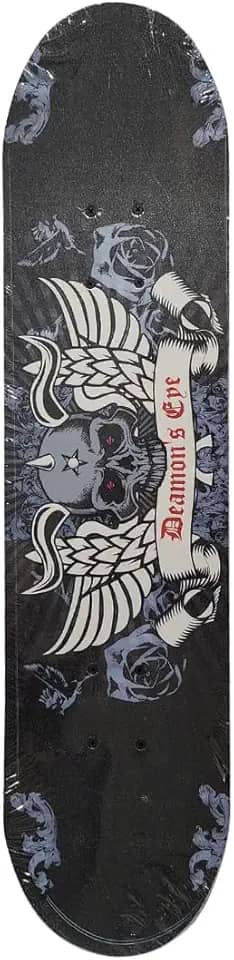 Skate Semi Profissional Montado Completo Modelos, Montado Skate Infantil Semi Profissional Juvenil Radical Skateboard Criança Shape com Lixa - Arte de Rua