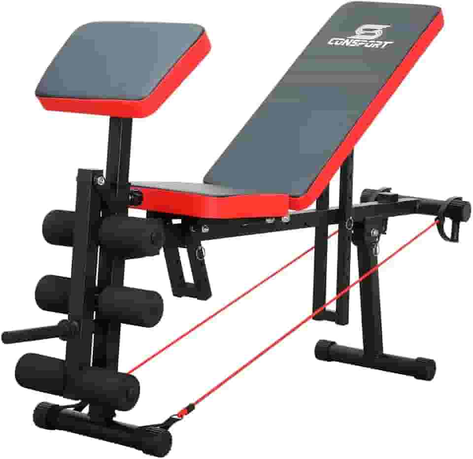 Banco Supino Banqueta para Musculação Academia 40x1 Multifuncional Ajustável Consport