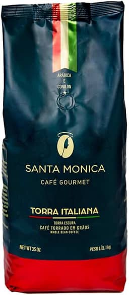 Café Santa Mônica Torra Italiana em Grãos 1kg