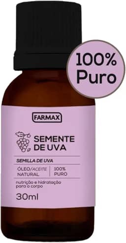 Farmax Oleo De Semente De Uva Puro 30Ml