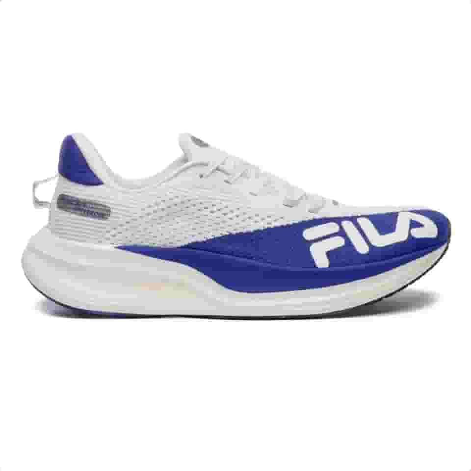 Tênis Fila Racer Speedzone Branco e Azul 38