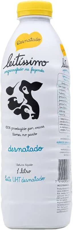 Leite Leitíssimo Desnatado 1L