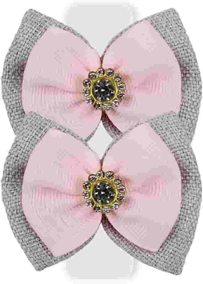 Laço Luxo Realeza Rosa, P 2un