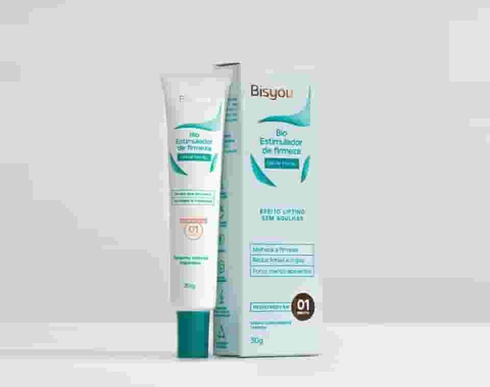 Bio Estimulador de Firmeza, Sérum Facial com Peptídeos Naturais, Efeito Lifting sem Agulhas, 30g