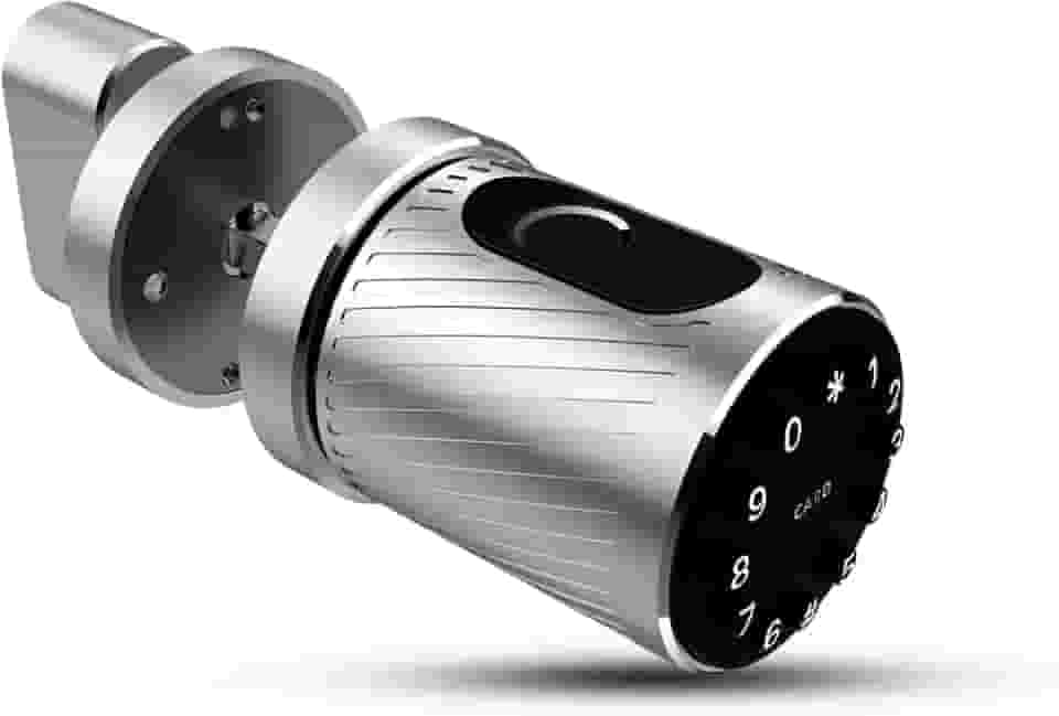 Fechadura digital N12 com senha biometria e bluetooth AGL