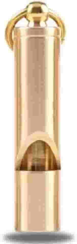 Apito de latão mais alto | Melhor apito de emergência premium | Uma peça | Apito de sobrevivência ao ar livre | Chaveiro ou pendurar em seu pescoço e levá-lo para qualquer lugar!